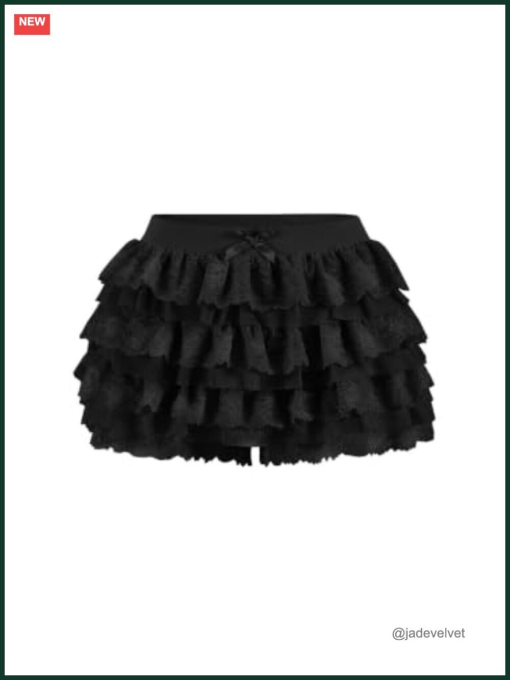 Lace Ruffle Mini Shorts Layered Bloomers Lolita Kawaii Sleepwear
